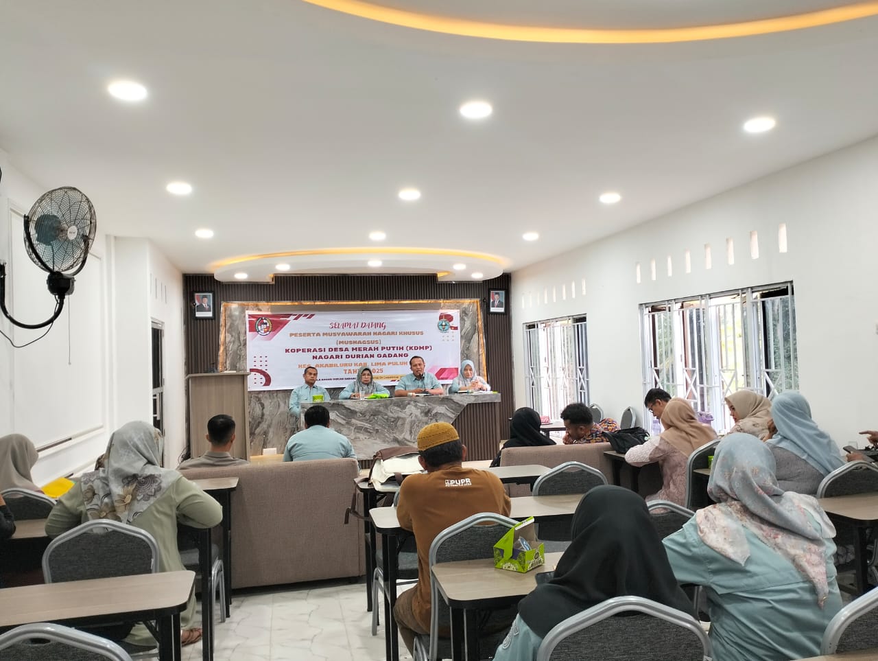 musyawarah-nagari-khusus-bahas-rencana-usaha-koperasi-desa-merah-putih-nagari-durian-gadang